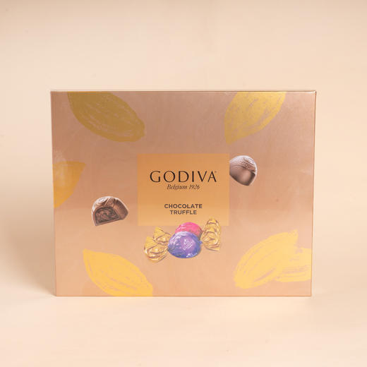 歌帝梵松露形巧克力礼盒精选16颗装 160g 商品图0