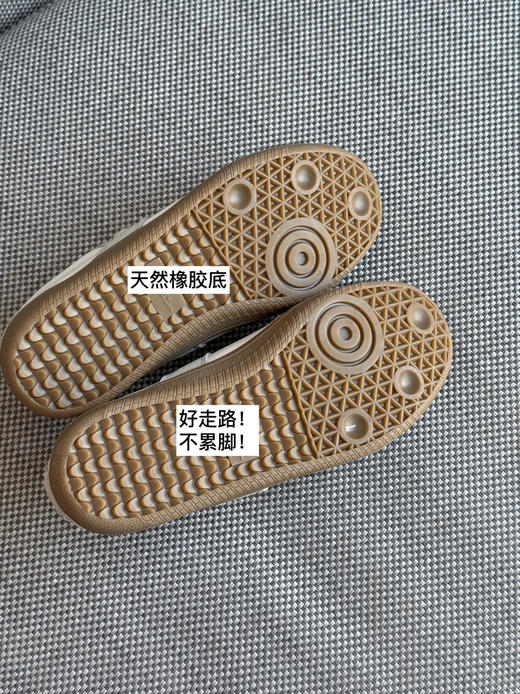 自留推荐！巨百搭好穿-牛反绒磨砂牛皮德训鞋【包邮+三天无理由退huan】 商品图5