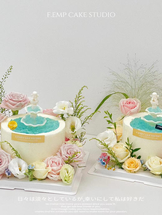 许愿池鲜花蛋糕 商品图2