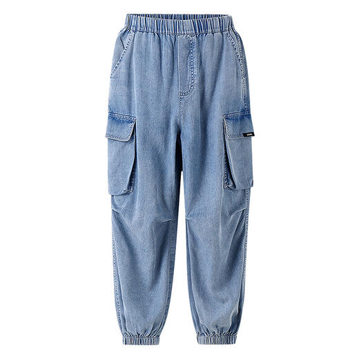 男童全腰牛仔单裤春季新款安奈儿童装实体店同款AB516602 商品图6