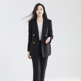 火桐hooton 纵横职场 绵羊毛混纺西装外套288862