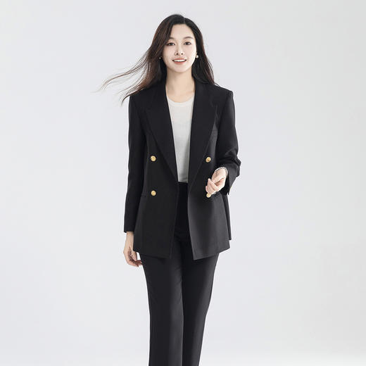 火桐hooton 纵横职场 绵羊毛混纺西装外套288862 商品图0