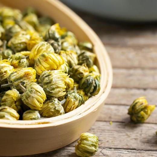 黄菊花和葛根茶中药材官方旗舰店正品新鲜野生特级块胎菊干泡水喝 商品图3