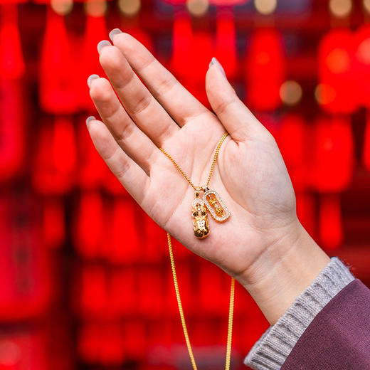 杭州北高峰正版授权 金刚/福禄/P貅吊坠 商品图5