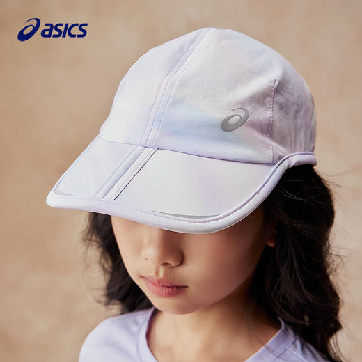 Asics/亚瑟士儿童帽子舒适新款棒球帽遮阳帽潮流多彩运动帽鸭舌帽 商品图0