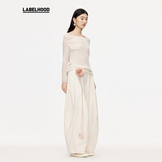 【ASSIGNMENTS X LABELHOOD】蕾虎ASSIGNMENTS褶饰花朵胸针女配饰 商品图3