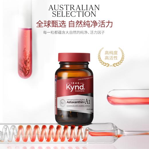 Kynd善美澳科天然左旋纯油A1专利虾青素胶囊0激素官方正品抖音同 商品图1