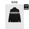 GXG男装 渐变撞色高领翻领毛衫 冬季热卖毛衫GEX11028544 商品缩略图1