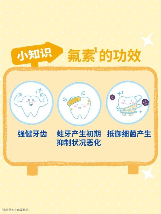 狮王齿力佳酵素儿童牙膏(蜜桃)60g 商品图4