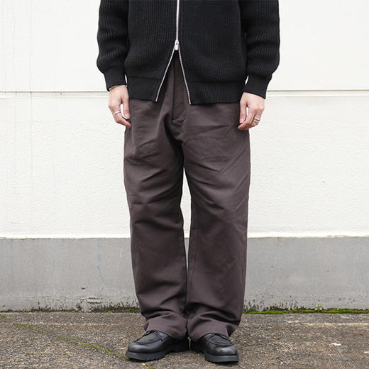 YOKO SAKAMOTO STANDARD EASY PANTS 天然成衣植物染色棉麻锥形裤 商品图0