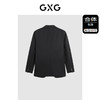 GXG男装 斜纹黑色肌理感西装 冬季热卖西服 GEX11319304 商品缩略图1