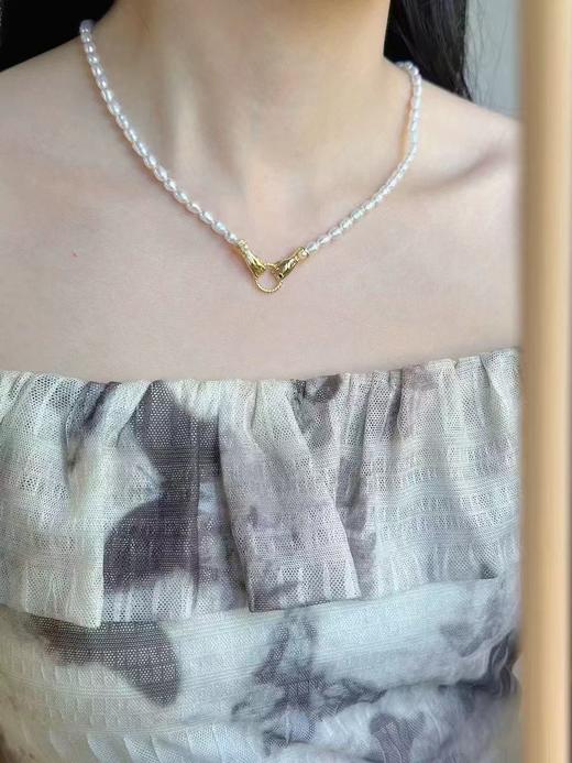 【正品单】刘亦菲同款 MI**联名小米粒淡水珍珠项链 商品图7