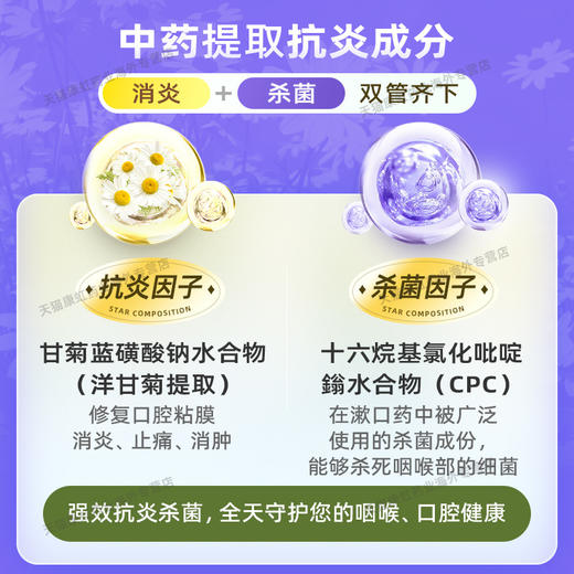 日本三井药品进口急性慢性咽喉炎喷雾口腔溃疡喉咙痛声嘶哑专用药 商品图3