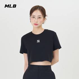 MLB新款小标24春夏宽松圆领短袖3FTSB0443