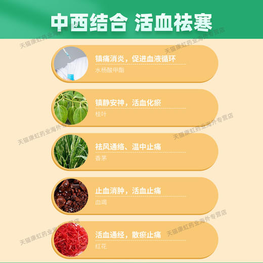 香港依马打正红花油50ml消除红肿活血化瘀驱寒消肿止痛疼痛活络油 商品图2