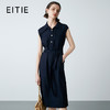 EITIE爱特爱夏季新款飞袖显瘦通勤百搭收腰连衣裙7707430 商品缩略图0