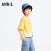 男童圆领SORONA短袖T恤夏季新款安奈儿童装实体店同款AB511527 商品缩略图1