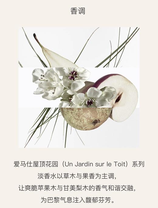 【航免仓】Hermes爱马仕屋顶花园100ml 商品图2