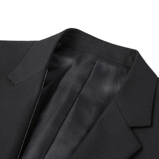 GXG男装 斜纹黑色肌理感西装 冬季热卖西服 GEX11319304 商品图2