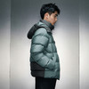 GXG男装绿色连帽短款羽绒服冬季热卖羽绒服 GEX1D2526194 商品缩略图2