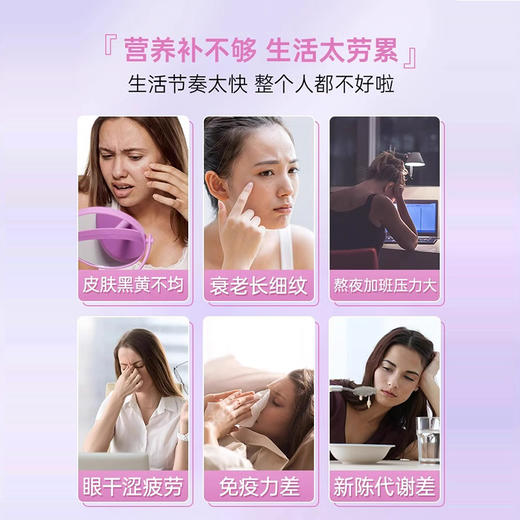 健安喜GNC时光包每日营养包女性复合综合维生素40保健品女维他命 商品图2