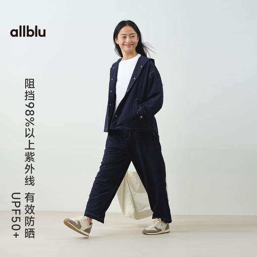 【春Vol.3】allblu"出汗不会黏身"25春夏【女士泡泡纱防晒服】｜UPF50+抗皱外套ZY 商品图2