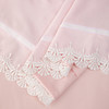 多喜爱 60S全棉色织提花四件套 锦苒【花边工艺】【礼盒包装】60S新绒棉 浪漫·芙蓉粉  高支高密 轻奢提花 商品缩略图1