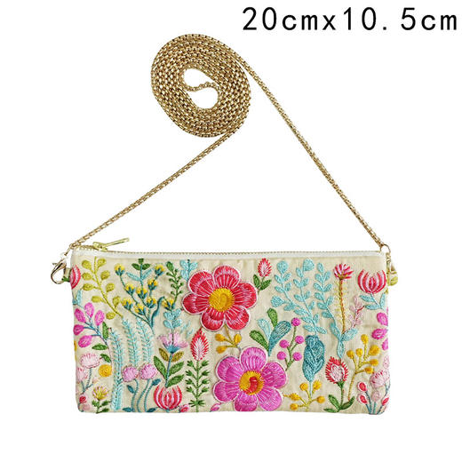 HUJI祤集横版链条斜挎包OrientMarket刺绣系列 商品图3