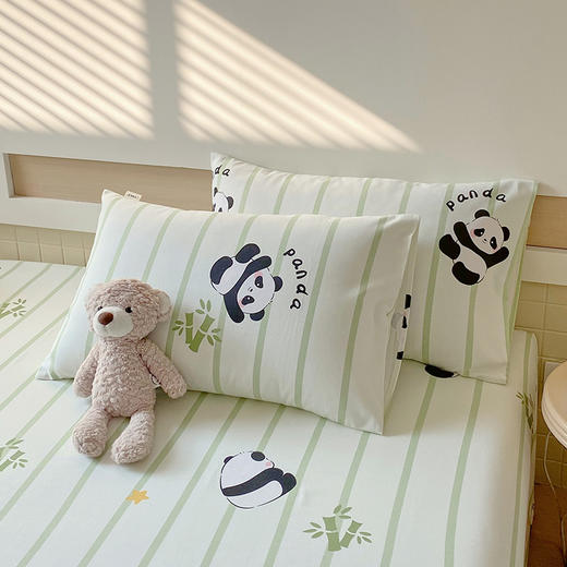 自然醒A类全棉老粗布床笠罩纯棉床垫保护罩全包宿舍单人床单枕套席梦思隔脏套NH177 商品图9