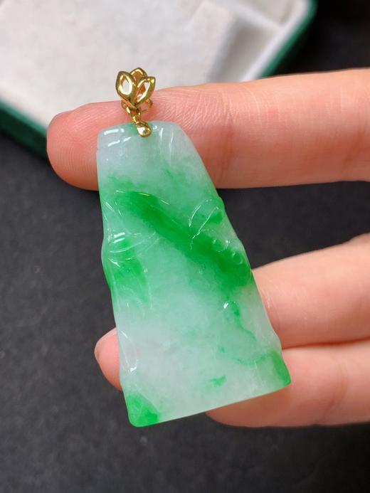 竹节翡翠吊坠 商品图0