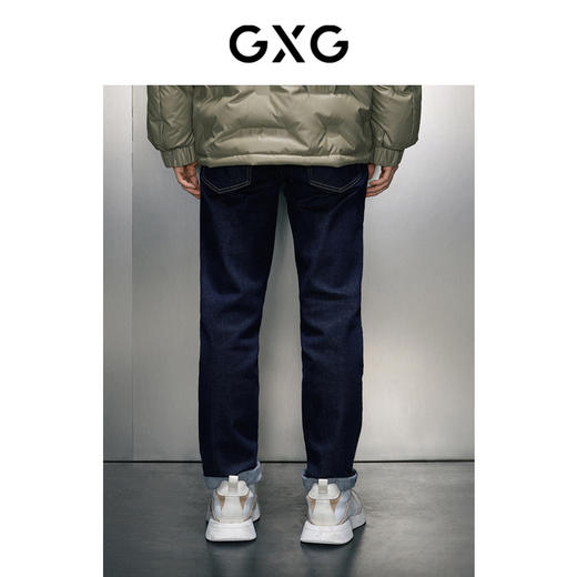 GXG男装 直筒牛仔长裤  热卖牛仔裤GEX10526024 商品图3