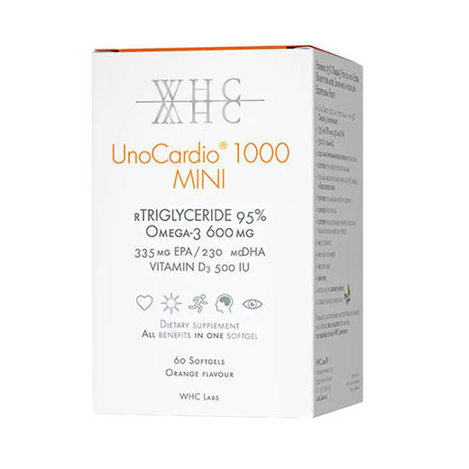 WHC小金蛋鱼油Omega3高纯度95 rTG结构补脑记忆力青少年学生备考 商品图4