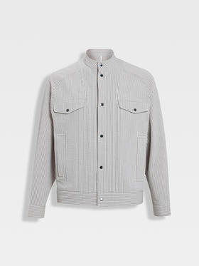 callisto看见系列水雾灰小立领外套