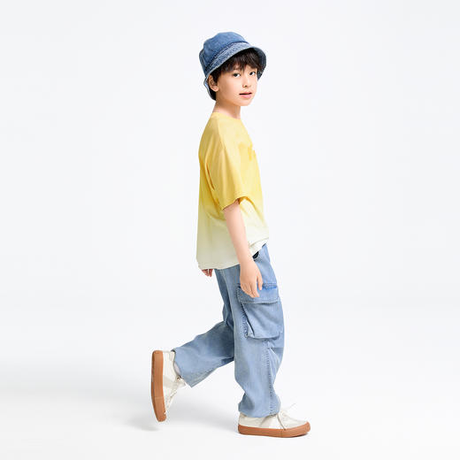 男童圆领SORONA短袖T恤夏季新款安奈儿童装实体店同款AB511527 商品图6