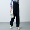 EITIE爱特爱春季新款高腰通勤纯色百搭显瘦裤子7705420 商品缩略图1