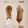 ZHR则则加绒加厚雪地靴女2024冬季新款保暖防水厚底增高棉鞋女鞋 商品缩略图5