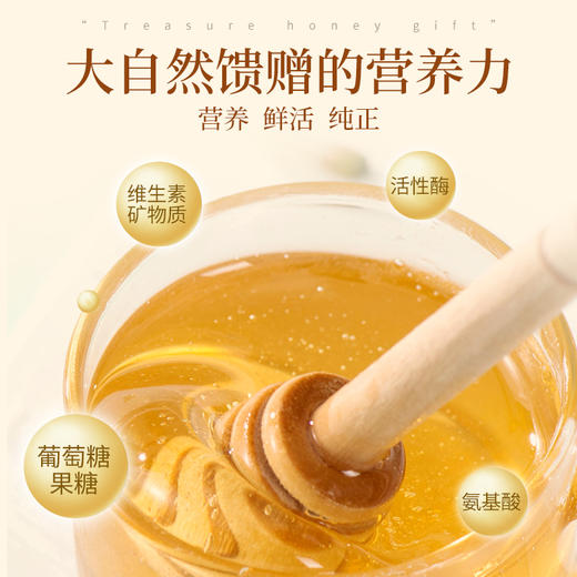 【汪氏】蜂蜜怡养天年礼盒 500g蜂蜜+雪脂莲465g 商品图2