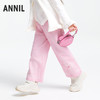 【实体店同款】女童全腰梭织单裤春季新款安奈儿童装XG516611 商品缩略图2
