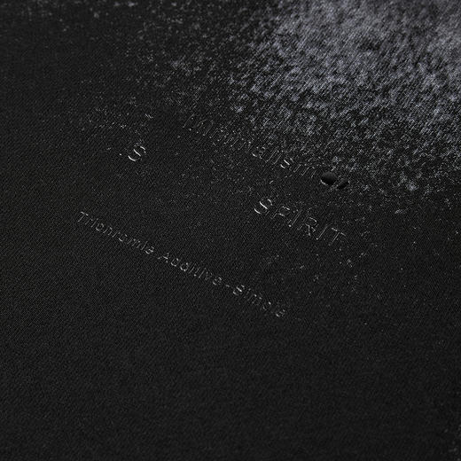 GXG男装黑色水洗圆领卫衣 冬季热卖时尚卫衣GEX13126704 商品图3