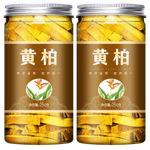 中药材 黄柏 关黄柏檗木黄檗川黄柏 500克包邮 商品图4