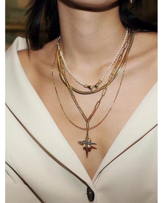 【正品单】刘亦菲同款 MI**联名小米粒淡水珍珠项链 商品图14