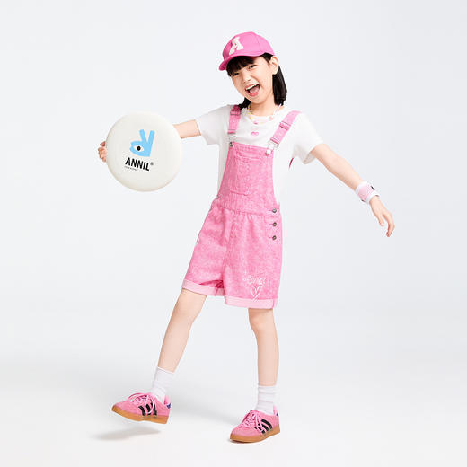 女童背带裤夏季新款安奈儿童装实体店同款AG516595 商品图7