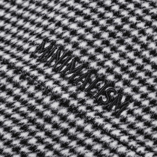 GXG男装 黑白千鸟格短款大衣 冬季热卖气质大衣GEX10635094 商品图3