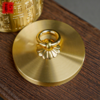 【黄老师推荐】黄铜百福烟灰缸 商品缩略图3