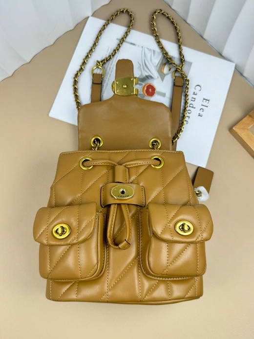 春季特惠💰560 Coach/蔻驰新款 双肩包CU076 CU077經典Tabby系列的小背包 商品图6