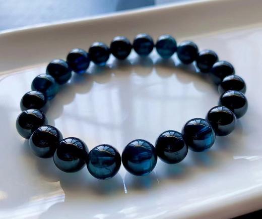 9mm单圈全色蓝碧玺手串 商品图3