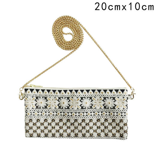 HUJI祤集横版链条斜挎包OrientMarket刺绣系列 商品图6