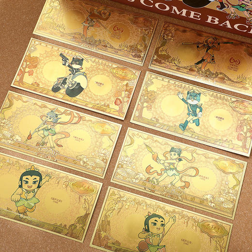 哪吒《英雄归来》纪念章 上影元品  国产经典动画纪念珍藏礼盒（8枚纪念章+8枚纪念券）预售15天发 商品图5