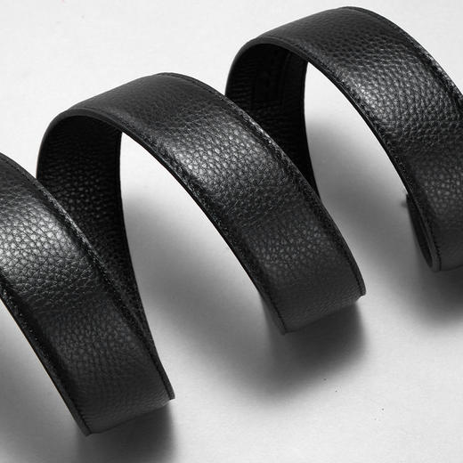 【婚礼季】柒牌男士皮带真皮腰带2025秋季新品商务休闲自动扣男款牛皮革裤带127P70050 商品图3