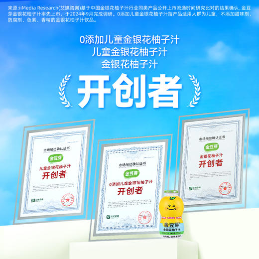 【限时活动（不参与满赠）葫芦瓶金银花柚子汁0添加健康饮品便携155ml/瓶 商品图1
